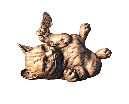 Panel Kitten, 3d models (stl)