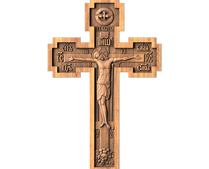 Crucifix, 3d models (stl)
