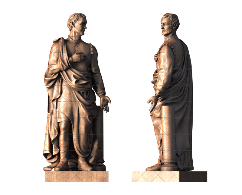 Amerigo Vespucci, 3d models (stl)