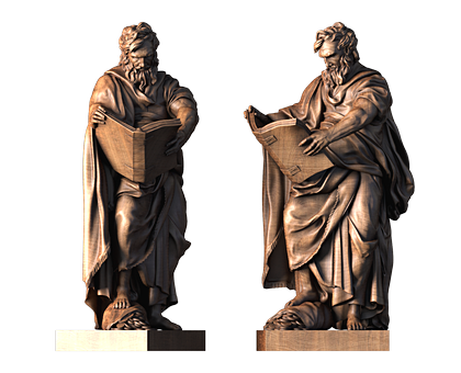 Monument to Leonardo da Vinci, 3d models (stl)