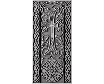 Monument Khachkar, 3d models (stl)