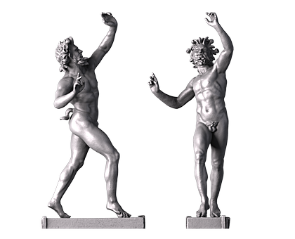 Dancing Faun, 3d models (stl)