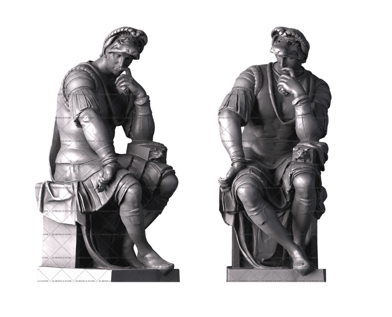Lorenzo de’ Medici (Lightweight Version), 3d models (stl)
