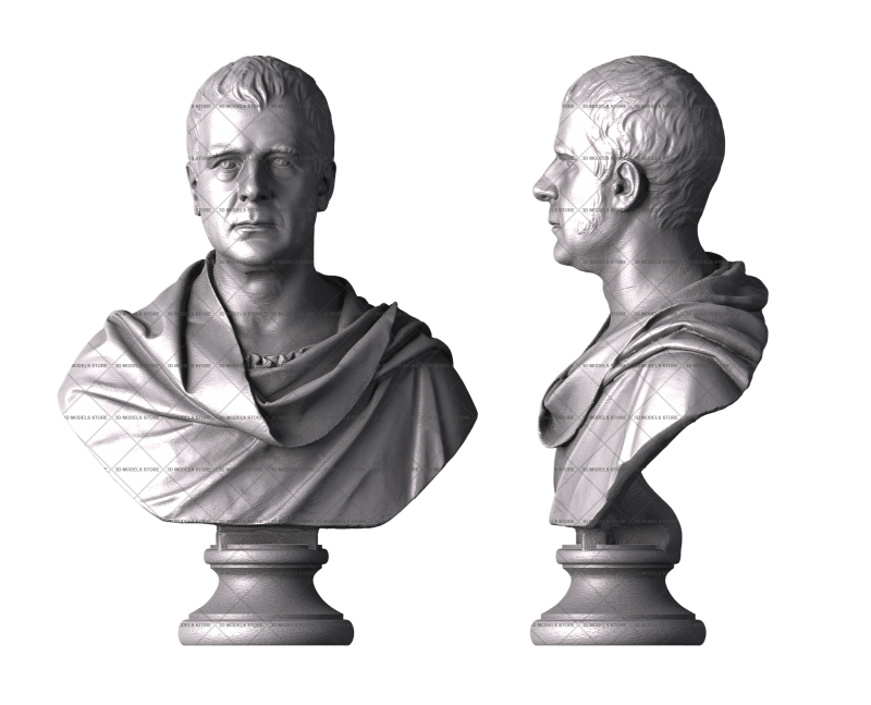 Walter Scott, 3d models (stl)
