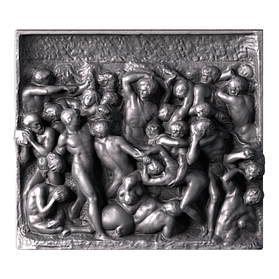 3D scanned 3D models