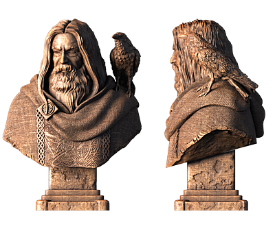 Busts 3D models
