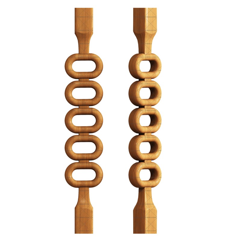 Baluster, 3d models (stl)