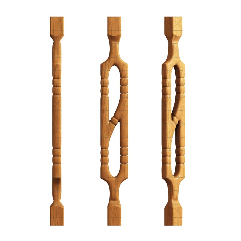Baluster, 3d models (stl)