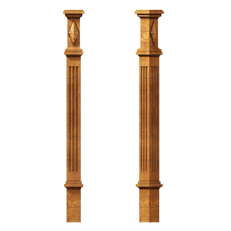 Baluster, 3d models (stl)