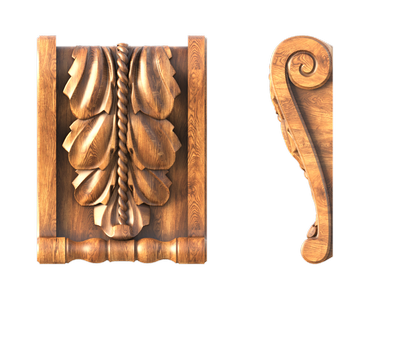 Corbel, 3d models (stl)