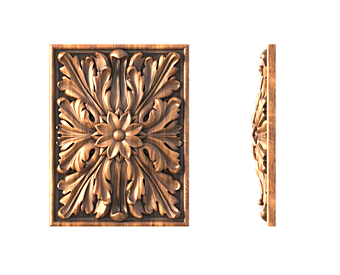 Rosette, 3d models (stl)