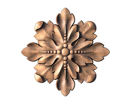 Rosette, 3d models (stl)