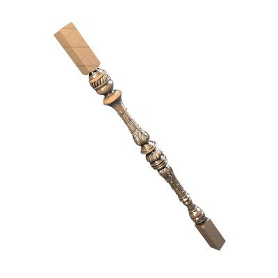 Baluster, 3d models (stl)