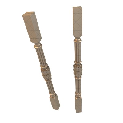 Baluster, 3d models (stl)